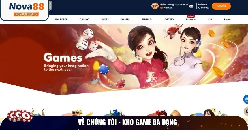 Về chúng tôi - Kho game đa dạng 